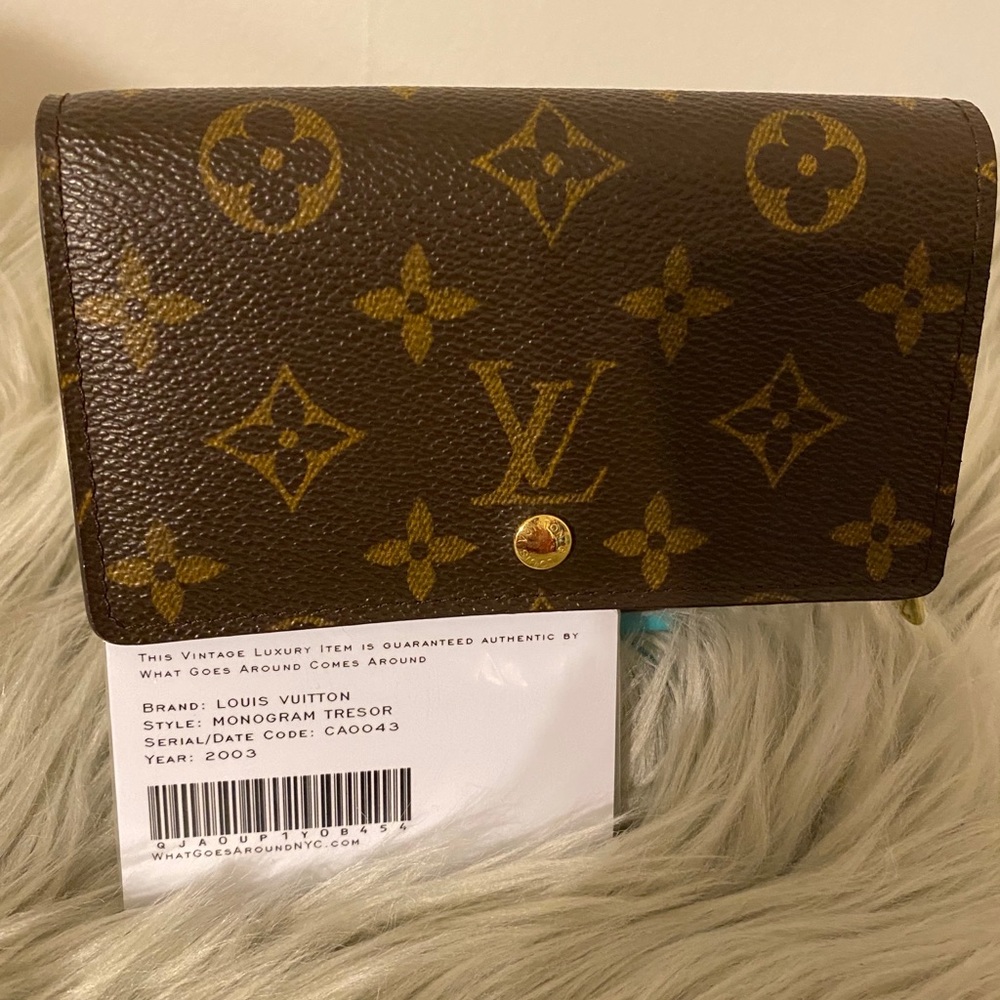 Louis Vuitton Dark Brown Monogram Wallet